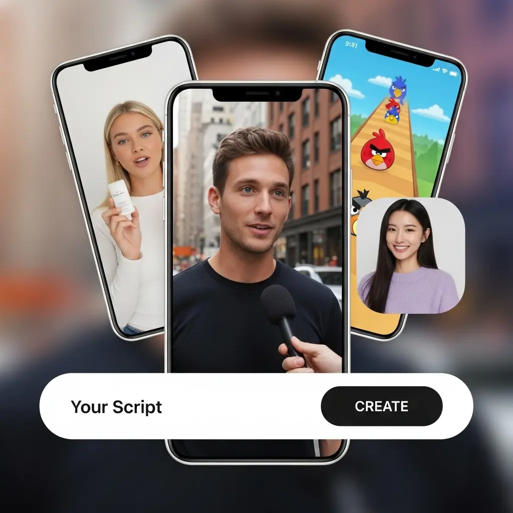 Type a script. Choose your actor. Get a video.